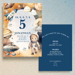 Convite de Aniversário Personalizado Espaço Capric