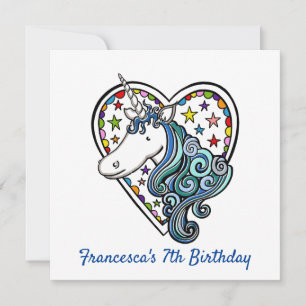 Convite de Aniversário Personalizado para Crianças