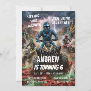 Convite de Aniversário Personalizado para Festa de