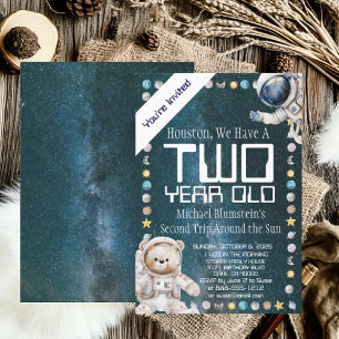Convite de Aniversário Personalizado para Idade Es