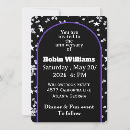 Convite de Aniversário Personalizável | Editável