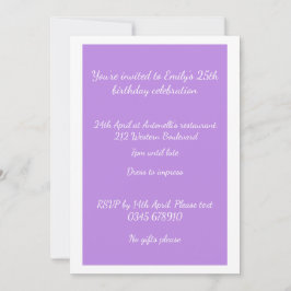 convite de aniversário personalizável para fotogra