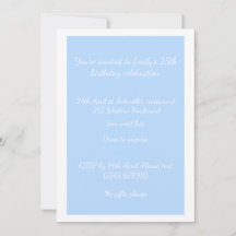 Convite de aniversário personalizável para fotogra