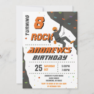 Convite de Aniversário Pessoal para Festa de Escal