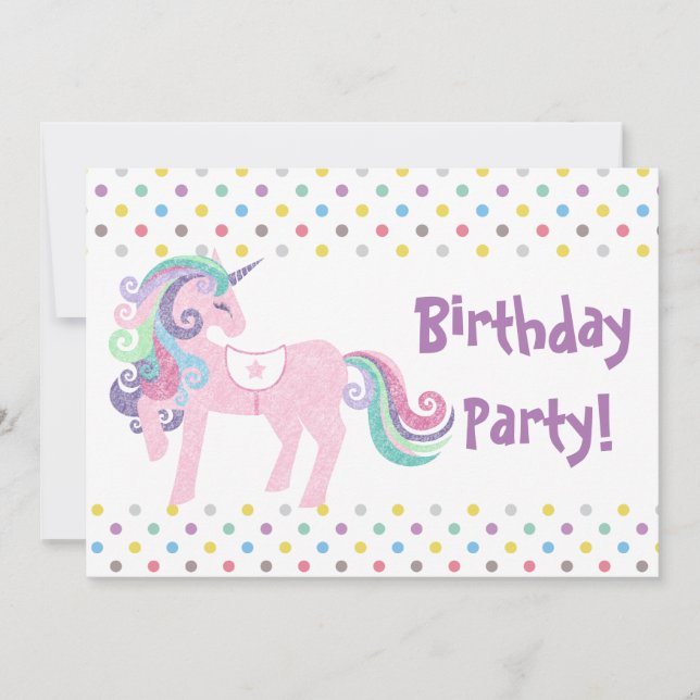 CONVITE DE ANIVERSÁRIO PINTEIRO PASTEL SPOT AQUA (Frente)