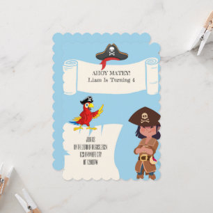 CONVITE DE ANIVERSÁRIO PIRATÓRIA PARA MENINOS