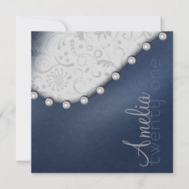 Convite de Aniversário Praça Pérola (Frente)