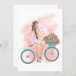 Convite de aniversário primavera