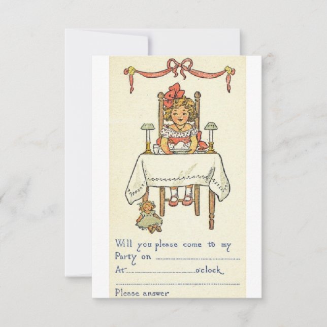 Convite de aniversário Retroativo (Frente)