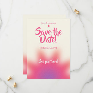 Convite de Aniversário Salve a Data