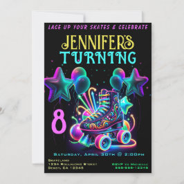 Convite de aniversário skate