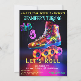 Convite de aniversário skate