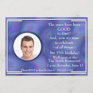 Convite de aniversário SURPRESA