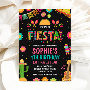 Convite de Aniversário Tema Festa