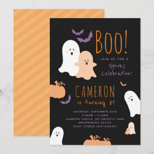 Convite de Aniversário Temático de Halloween