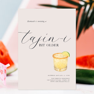 Convite de Aniversário um Pouco Mais Velho Tajín
