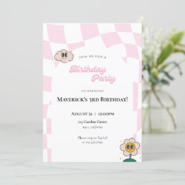 Convite de Aniversário Verificado Retroativamente