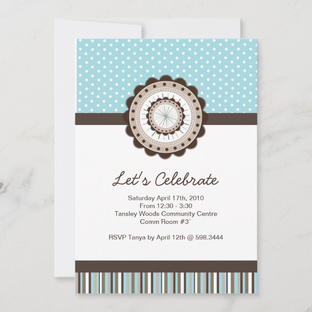 Convite de aniversário Whimsical - TBA WINNER (Frente)