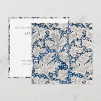 CONVITE DE ANIVERSÁRIO: WILLIAM MORRIS