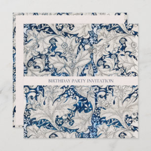 CONVITE DE ANIVERSÁRIO: WILLIAM MORRIS