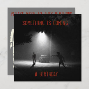 CONVITE DE ANIVERSÁRIO ZOMBIE por Jetpackcorps