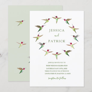 Convite de Anna para o Hummingbird