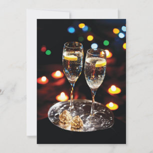 Convite de Ano Novo, 5x7