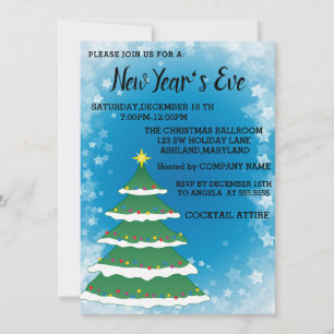 Convite de Ano Novo Maravilhoso