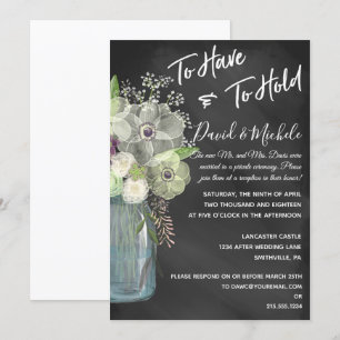 Convite de Após Casamento em Pote de Pedra com Qua