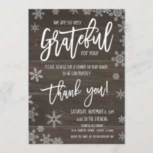 Convite de Apreciação de Feriado, Festa Corporativ