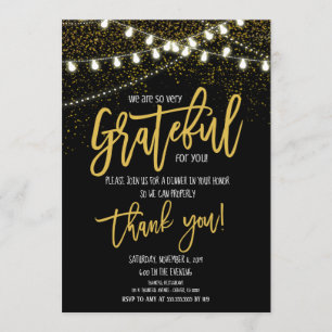 Convite de Apreciação de Feriado, Festa Corporativ