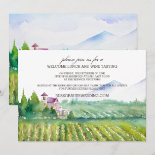 Convite de apresentação de Provandos de almoço e v