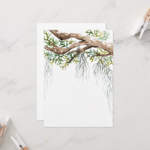 convite de aquarela do low country