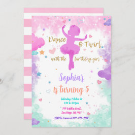 Convite de Bailarina
