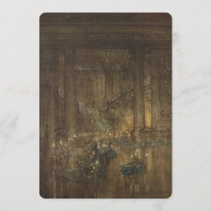 Convite de Baile de Fadas Antigas