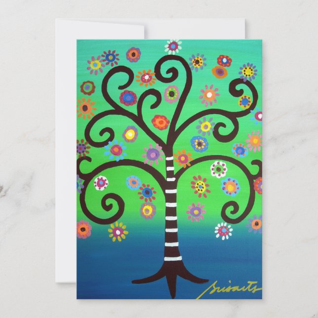 Convite De Bar Bat Mitzvah (Frente)