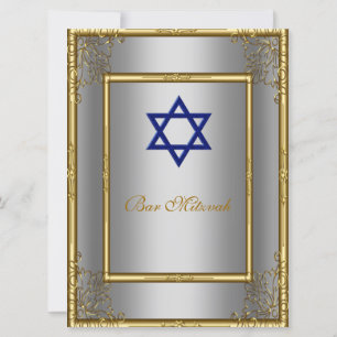 Convite de Bar Mitzvah