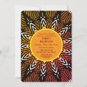 Convite de Bar Mitzvah