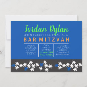 Convite de Bar Mitzvah da CREATION