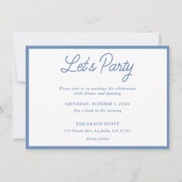 Convite de Bat Mitzvah Floral Francês Moderno