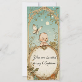 Convite de Batismo Bebê