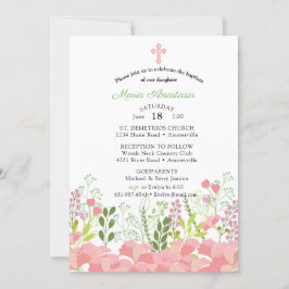 Convite de Batismo de Maria