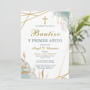Convite de Batismo e Primeiro Aninho Convite