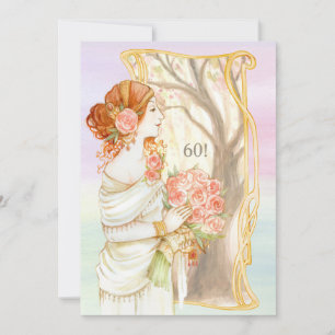 Convite de beleza de vindima