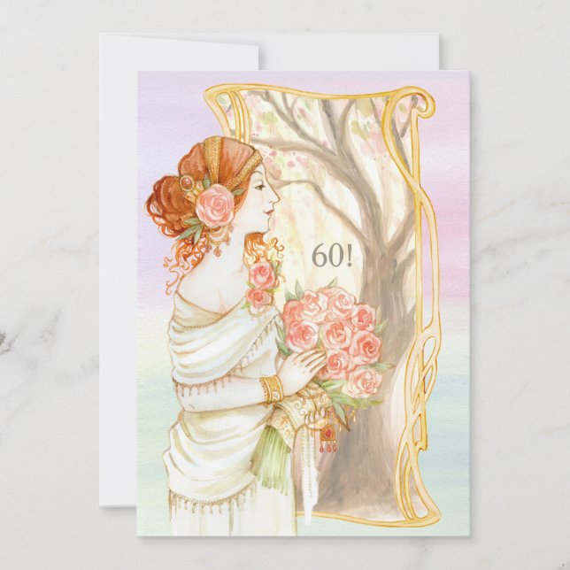 Convite de beleza vencedora (Frente)