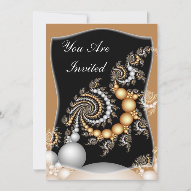 Convite de Bodas de Ouro 50 Anos (Frente)