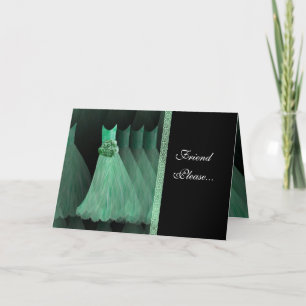 Convite de Bridesmaid Personalizado - Palhaços VER