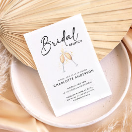 Convite de Brunch de Noiva | Roteiro Moderno