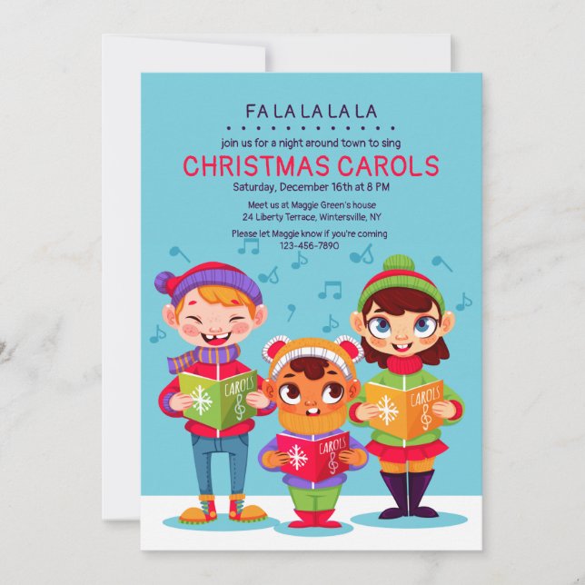 Convite de Cantores de Natal (Frente)