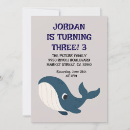 Convite de cartão de aniversário para crianças